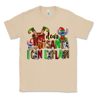 Mushroom cup of chocolate and  with christmas stitch elf Classic Tee - AdoDesignShop