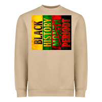 Mushroom black history month periodt Heavyweight Sweatshirt - Zillion Design Studio