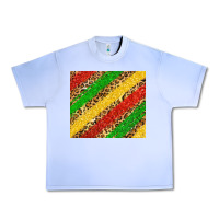 Grape Ice african colors leopard Urban Heavy Tee - Zillion Design Studio