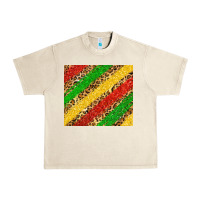 Sandshell african colors leopard Urban Heavy Tee - Zillion Design Studio
