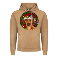 Vintage Camel Christmas Dachshund Vintage Hoodie - RanaPortraitStore