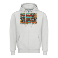 Dove Grey sunflower gemstone background Zipper Hoodie - JahusDesignShop
