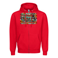 Red sunflower gemstone background Zipper Hoodie - JahusDesignShop