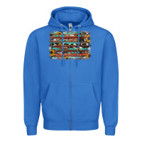True Royal sunflower gemstone background Zipper Hoodie - JahusDesignShop