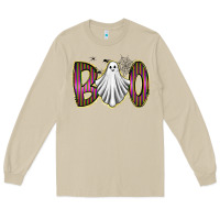 Mushroom boo ghost Long Sleeve Tee - RacoonDesign