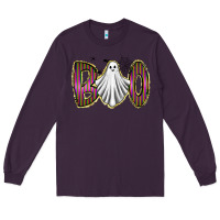 Plum boo ghost Long Sleeve Tee - RacoonDesign