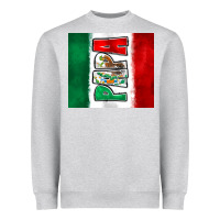 Heather Grey mexico papa Heavyweight Sweatshirt - Zillion Design Studio