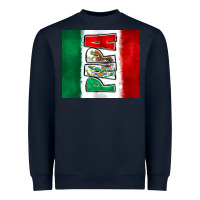 Navy mexico papa Heavyweight Sweatshirt - Zillion Design Studio