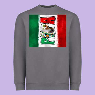 Mexico Papa Heavyweight Sweatshirt Designed By Zillion Design Studio