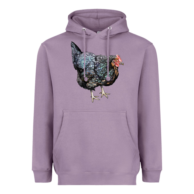 Jersey Giant Chicken Heavyweight Hoodie by LillyAllenDesigns | Teevron