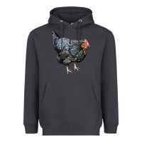 Smoke jersey giant chicken Heavyweight Hoodie - LillyAllenDesigns