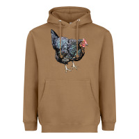 Toasted Coconut jersey giant chicken Heavyweight Hoodie - LillyAllenDesigns