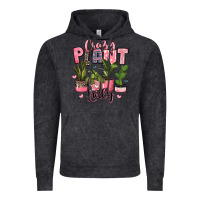 Vintage Black crazy plant lady houseplants Vintage Hoodie - JahusDesignShop