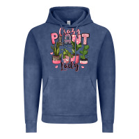 Vintage Denim crazy plant lady houseplants Vintage Hoodie - JahusDesignShop
