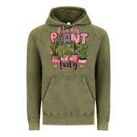 Vintage Olive crazy plant lady houseplants Vintage Hoodie - JahusDesignShop