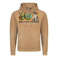 Vintage Camel peace love st. bernard Vintage Hoodie - texasbilliewilder
