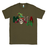 Army Green Mama elf skull Classic Tee - FaDigitalArtStudio