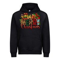 Black merry Christmas Urban Hoodie - Jasminsmagicworld
