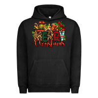 Pigment Black merry Christmas Urban Hoodie - Jasminsmagicworld