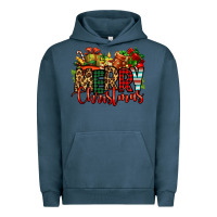 Pigment Midnight Navy merry Christmas Urban Hoodie - Jasminsmagicworld