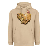 Mushroom cochin rooster Heavyweight Hoodie - LillyAllenDesigns