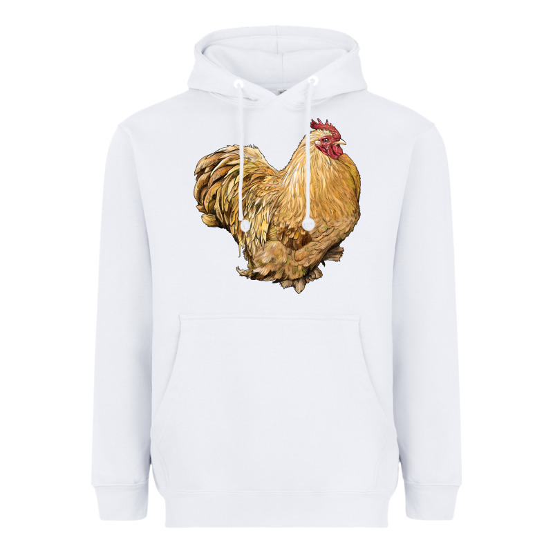 Cochin Rooster Heavyweight Hoodie by LillyAllenDesigns | Teevron