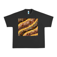 Pigment Black melanin leopard glitter Urban Heavy Tee - Zillion Design Studio