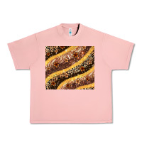 Salmon melanin leopard glitter Urban Heavy Tee - Zillion Design Studio