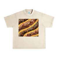 Sandshell melanin leopard glitter Urban Heavy Tee - Zillion Design Studio