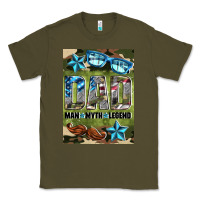 Army Green dad man myth legend air freshener Classic Tee - HRA Design Shop