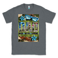 Charcoal Heather dad man myth legend air freshener Classic Tee - HRA Design Shop