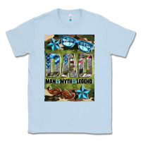 Dusty Blue dad man myth legend air freshener Classic Tee - HRA Design Shop