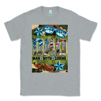 Heather Grey dad man myth legend air freshener Classic Tee - HRA Design Shop