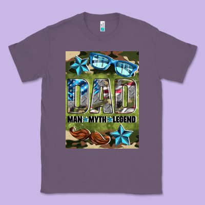 Dad Man Myth Legend Air Freshener Classic Tee Designed By Hra Design Shop