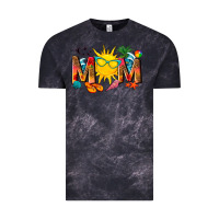 Cloud Black summer mom Vintage Tee - texasbilliewilder