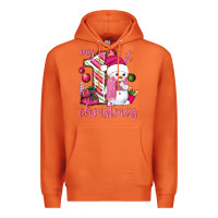 Carrot My 1st. pink Christmas with cute snowman Premium Hoodie - NancyCooperArtShop