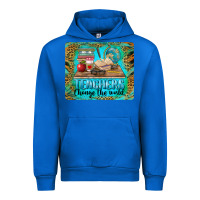 Cobalt teachers change the world mousepad Urban Hoodie - BarkalooDesign