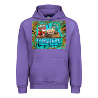 Tulip teachers change the world mousepad Urban Hoodie - BarkalooDesign