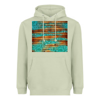 Matcha turquoise  leather and wooden pattern tumbler Heavyweight Hoodie - Jasminsmagicworld