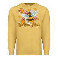 Antique Gold be you tiful Premium Sweatshirt - MaliasSmallBusiness