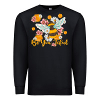 Black be you tiful Premium Sweatshirt - MaliasSmallBusiness