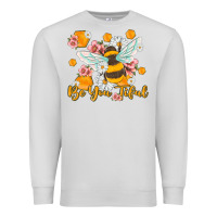 Dove Grey be you tiful Premium Sweatshirt - MaliasSmallBusiness