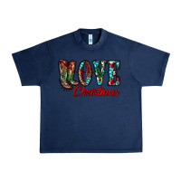 Navy christmas love boots Urban Heavy Tee - RanaPortraitStore