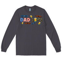 Smoke dad life  libbey glass Long Sleeve Tee - HRA Design Shop