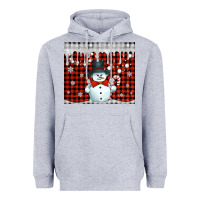 Heather Grey christmas snowman tumbler Heavyweight Hoodie - Jasminsmagicworld