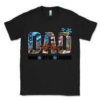 Black dad man myth legend Classic Tee - HRA Design Shop