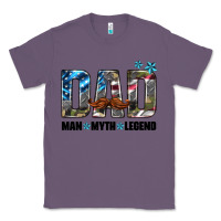 Lavender dad man myth legend Classic Tee - HRA Design Shop