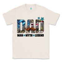 Natural dad man myth legend Classic Tee - HRA Design Shop