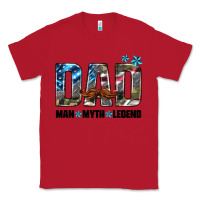 Red dad man myth legend Classic Tee - HRA Design Shop