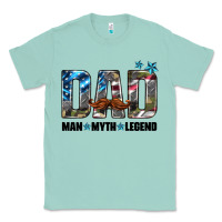 Seafoam dad man myth legend Classic Tee - HRA Design Shop